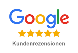 Fünf Sterne Google Bewertungen